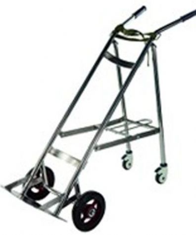 點擊查看詳細信息<br>標題：[B029]不銹鋼氧氣瓶推車 閱讀次數：1108