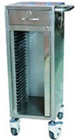 點擊查看詳細信息<br>標題：[B026]不銹鋼病歷夾車（25格） 閱讀次數(shù)：1118